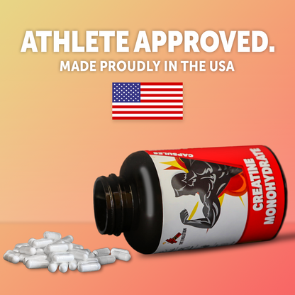 Creatine Monohydrate Capsules - 50 Servings