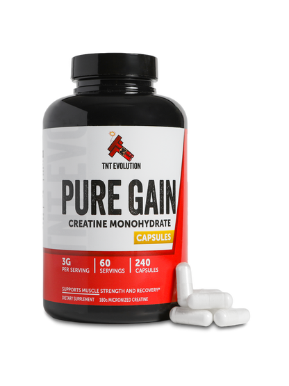 Creatine Monohydrate Capsules - 60 Servings
